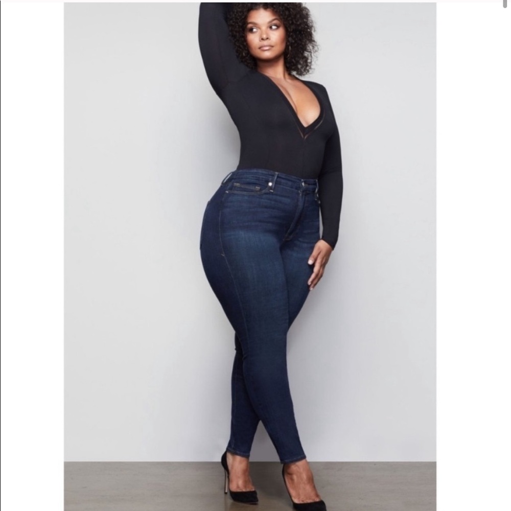 Good American Good Legs High Rise Skinny Jeans 18